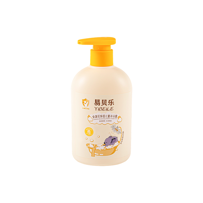 500ml shower gel PE bottle