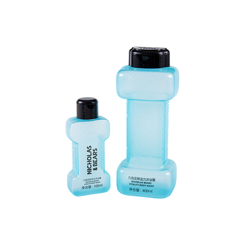 400ml dumbbell-shaped PE bottle
