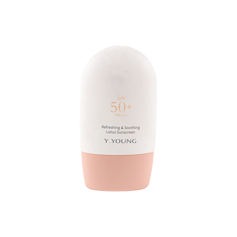 50g simple and refreshing sunscreen PE bottle