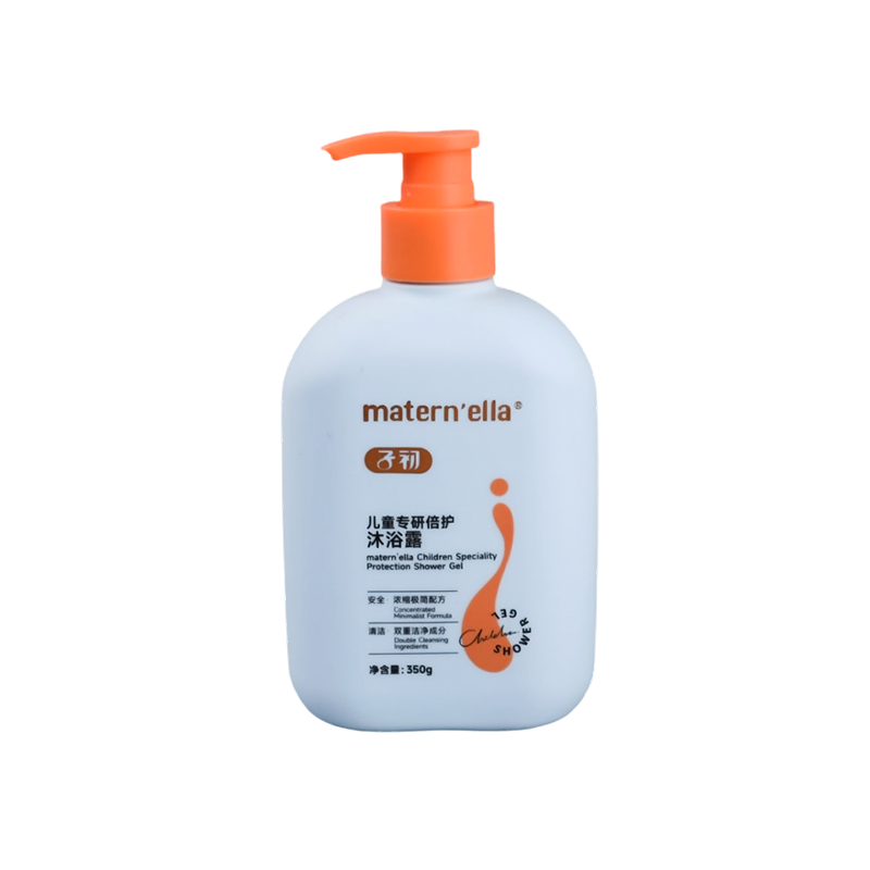 350ml lightweight and shatter-resistant shower gel PE bottle