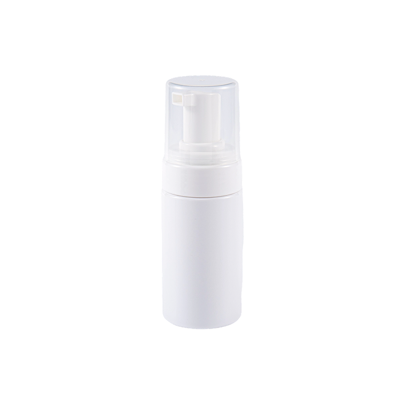 150ml simple white foam mousse bottle