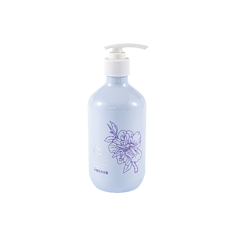 400ml corrosion-resistant and easy-to-shape shower gel PET bottle