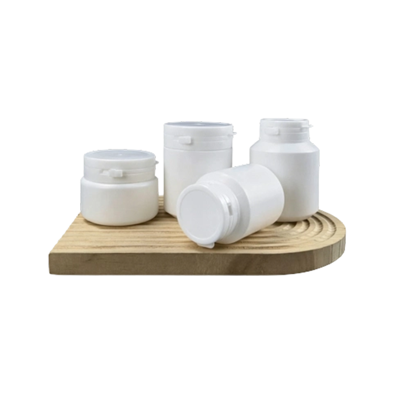 100ml 150ml HDPE Vitamin Tablets Nutraceutical Round Capsule Bottle