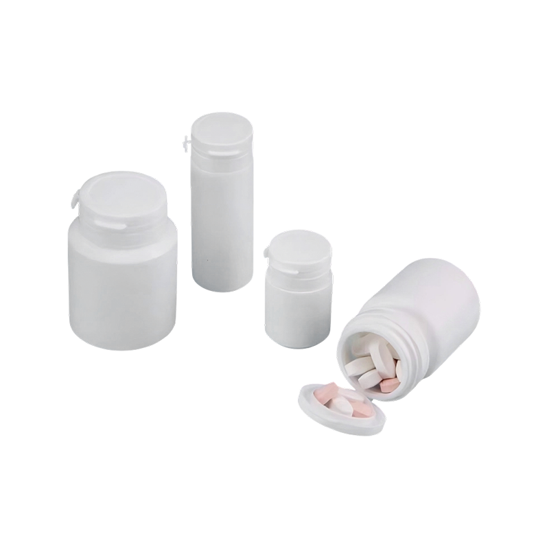 100ml 150ml HDPE Vitamin Tablets Nutraceutical Round Capsule Bottle